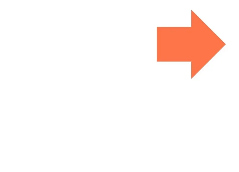 Orange arrow