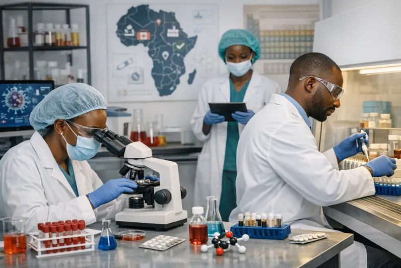 Blindspots 1- researchers in a lab