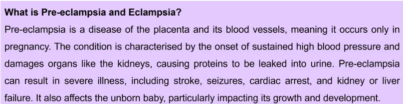 What is pre-eclampsia